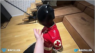 Lina Paige - Latex Alien Interrogation - Natallien Of
