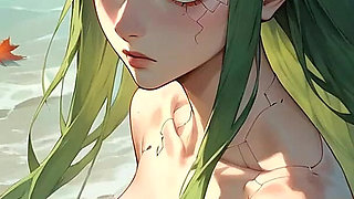 Beachside Green Goddess Sipping Solace