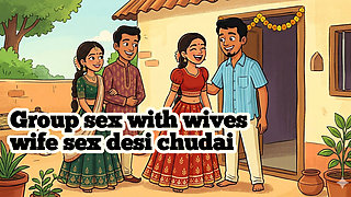 Group sex with wives wife sex desi chudai