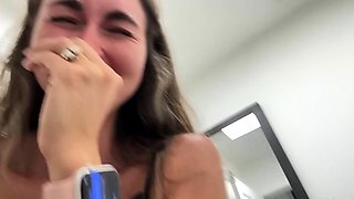 Sex starved MILF can't wait to get her pussy creampied
