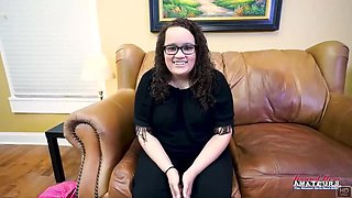 Big Tits Harper B Holiday Blowjob & Cum Swallowing Fun