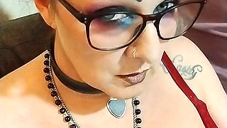 MILF Smoking in a Bra