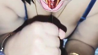 Hot Desi Wife Knows How To Swallow Cum - Sara Nain