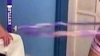 Blonde MILF Gets Pounded Hard by Gym Hunk