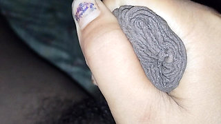 Indian Housewife Hand Job Husband Land