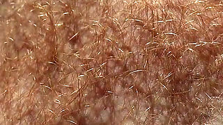 Showing You My Ginger Hairy Pussy Bush POV