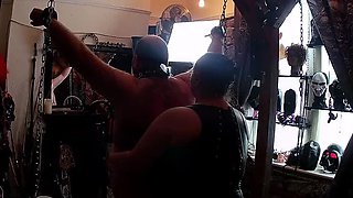 Domina Satana Punishes Lanitsa Bear - Hard BDSM Whipping & Spanking in 4K