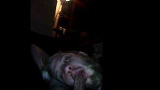 Mr. Steele's Big Cock Sucked by a Skinny Twink