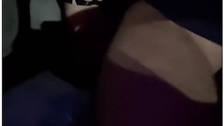 Hotwife Fucks Bull In The Car While Husband Drives