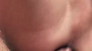 She takes part in a sex casting, takes care of two guys