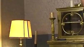 Sexy doctor hangs me upside down, pisses in my mouth and jerks me off