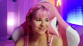 Sexy teen ebony solo toy masturbation