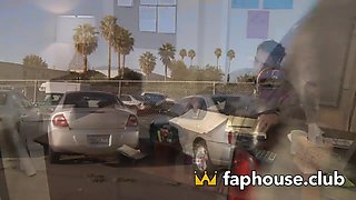 Large-breasted babe, Charley Chase, thirsts plump rod in super