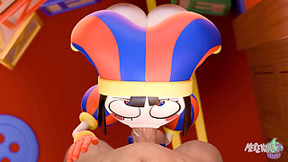 Ponmi gets fucked in the digital circus