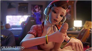 Handjob Big Dick [grand Cupido]( Overwatch )