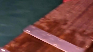 Mini Gang Bang by the Pool on a Summer Evening