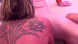 Jenny in the Middle of Strangers' Cocks