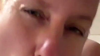 Shower Voyeur Caught German MILF Joins You in POV