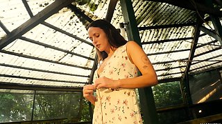 Becky's Gets Fucked by 3 Eager Cocks