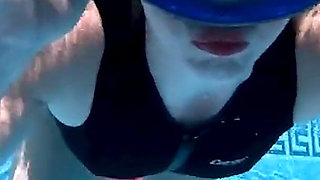 Underwater Wetsuit & Mask Fetish Filling, Bubbles & Breath Control
