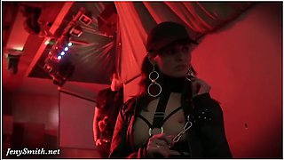 Public Nudity In A Club. Naked Dj - Jeny Smith And Ben Brown