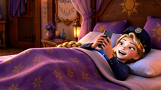 Rapunzel's Innocent Blowjob with Flynn Rider