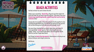 Ep2: Day 2: Beach Activities - Futa Zone Lewd Control