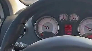 Busty Asks for Uber and Wants to Pay with Sex and Blowjob