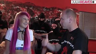 Marry's First Gangbang and Bukkake Party in Erfurt with Blonde Teens