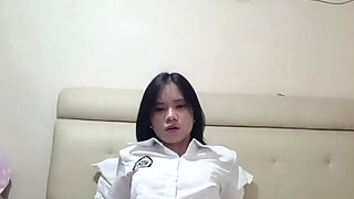 18yrs Old Asian Student Getting Fucked and Creampied