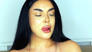 Beautiful Brunette Smoking Fetish Tease - Softcore Seduction