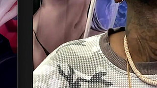 Tight Bald Pussy Kiriko Playing with Her Wet Snatch While D.va Watches