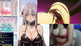 darkness from konosuba prays for hermaphroditism