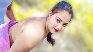 Indian Desi Teen 18+ Girl Fucking Xxx Outdoor Jungle Sex Viral Video