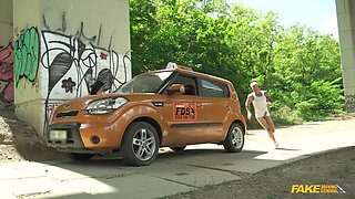 Fake Driving School - Two Hands on the Erection Yes on the Roadhead