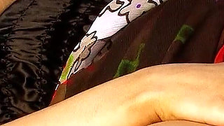 Latina teen Karmen with big tits fucked outdoor by stepdad on vacation
