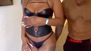 Bubble Butt Baddie Bella Cumms Creams All Over a BBC Before Going Out