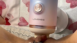 Fucking machine, clip pussy, fuck dildo