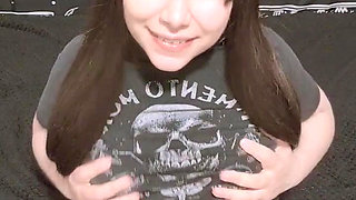 Young Cute Latina Girl Masturbating Until Cum