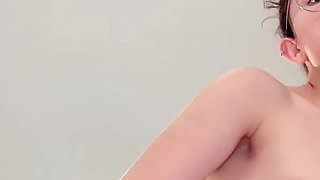 Squat Workout Wet and Sweaty Thong 4K