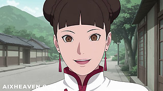 Tenten Goes on a Picnic with You and Ends up Fucking You in the Forest! Naruto Hentai Uncensored POV