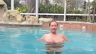 Swimming Naked in the Pool!