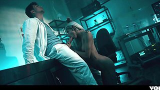 Voluptuous Veronica's blowjob cum in mouth xxx