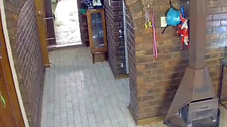 Blond girl geting som