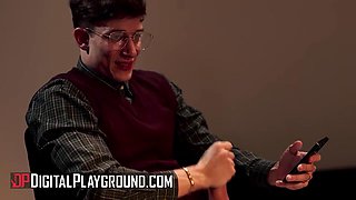 Vanessa Sky And Sinatra Monroe Share Licking And Strap-on Fun As Parker Watches