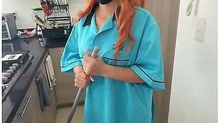 Nalgona Maid Boss To Keep Her Job Real