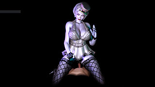The Eternal Goddess of Virtual Temptation - 3D Animation Hentai
