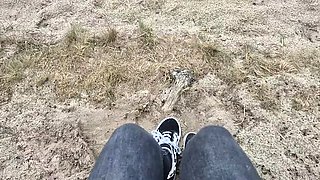 Hot Teen Litclit69 Gets Fucked Doggystyle in Public Dunes - Big Tits, Blowjob, Outdoor Sex