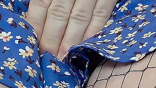Black Stocking Fat Pussy Vibrator Creamy Orgasm