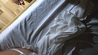 Big Tits Wife Face Fuck Blow Job in Missionary Position at Airbnb